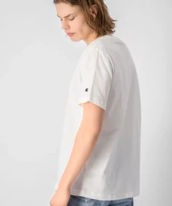Champion Embroidered Script Logo T-shirt White