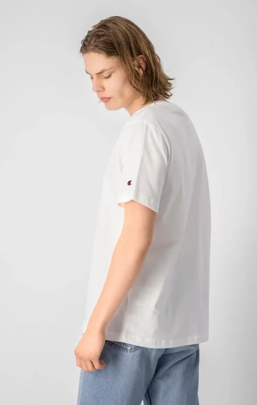Champion Embroidered Script Logo T-shirt White