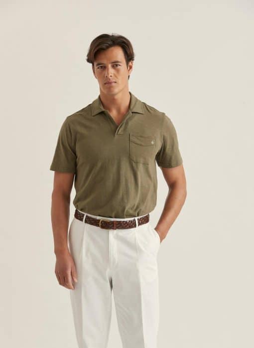 Morris Stockholm Clopton Jersey Shirt Olive