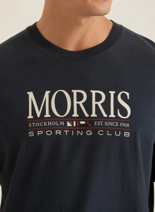 Morris Stockholm Buxton Tee Blue