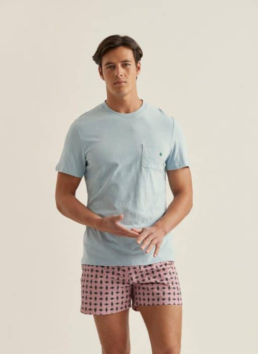 Morris Stockholm Lily Tee Light Blue