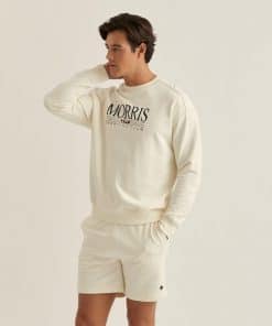 Morris Stockholm Buxton Sweatshirt Offwhite
