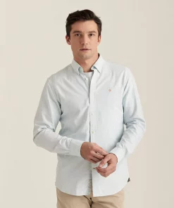 Morris Stockholm Douglas Stripe Shirt Green