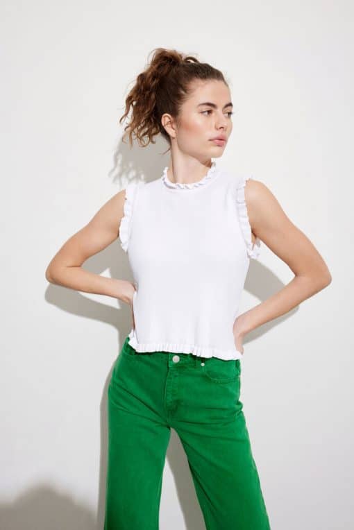 Envii Encheryl Vest Bright White