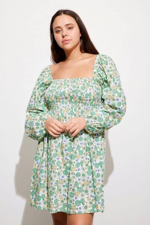 Envii Enlori Dress Green Poppy