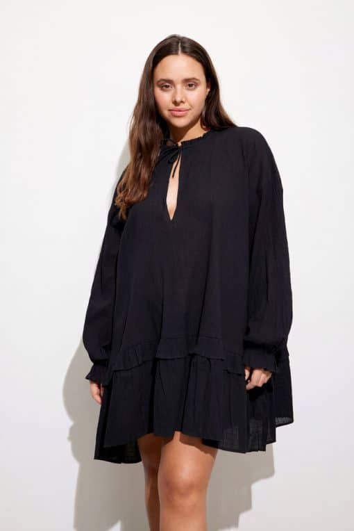 Envii Enteresa Ls Dress Black