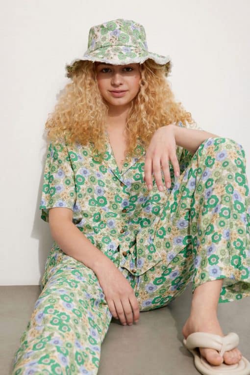 Envii Enrhonda Hat Green Poppy