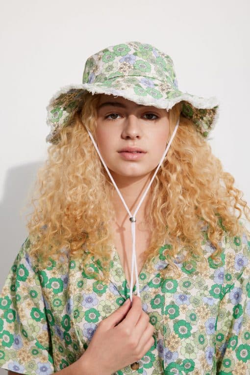 Envii Enrhonda Hat Green Poppy
