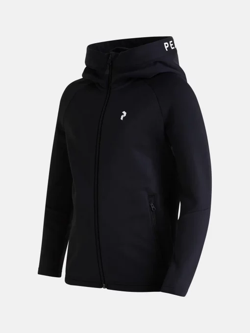 Peak Performance Rider Zip Hood Junior Black