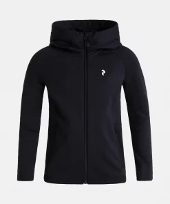 Peak Performance Rider Zip Hood Junior Black