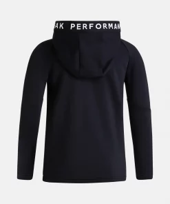 Peak Performance Rider Zip Hood Junior Black