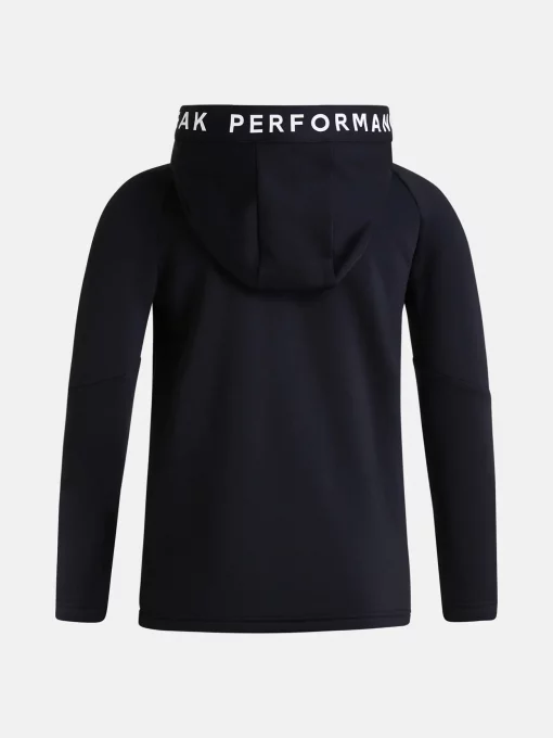 Peak Performance Rider Zip Hood Junior Black