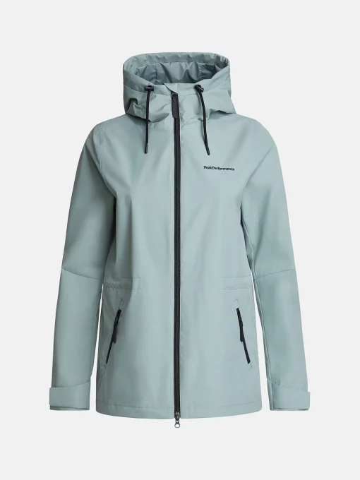 Peak Performance Coastal Jacket Women Ashen Green