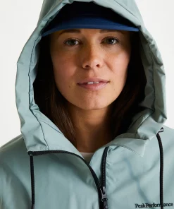 Peak Performance Coastal Jacket Women Ashen Green