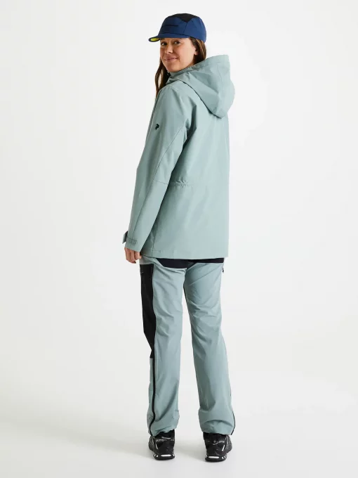 Peak Performance Coastal Jacket Women Ashen Green
