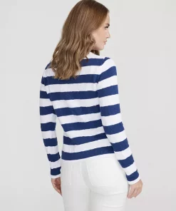 Holebrook Helny Boatneck Dark Royal/White