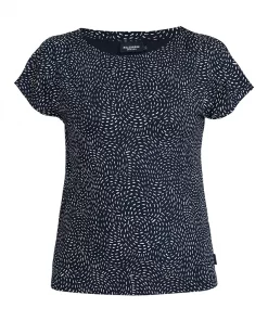 Holebrook Alice Capsleeve Navy-White Dots