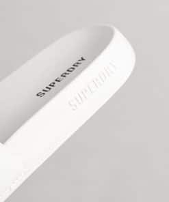 Superdry Core Pool Slide Optic White/Black