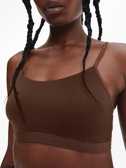 Calvin Klein String Bralette Umber