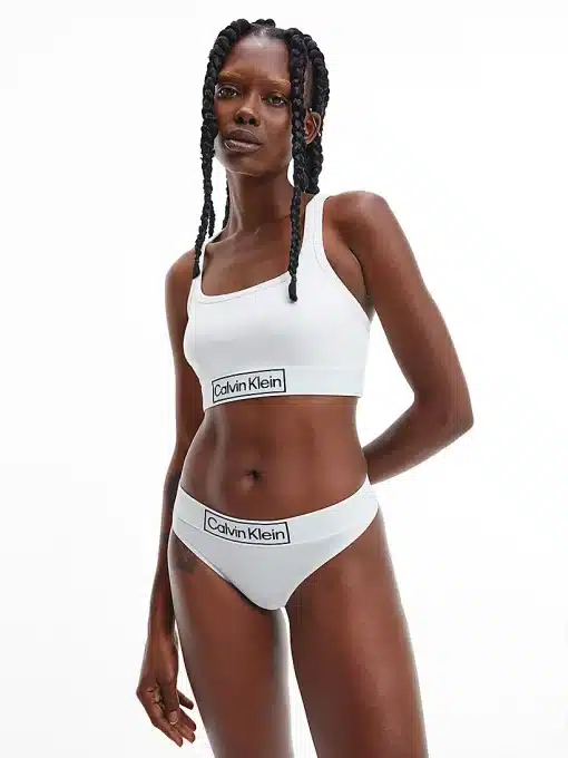 Calvin Klein Reimagine Heritage Thong White