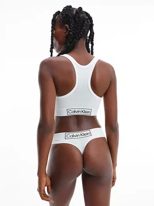 Calvin Klein Reimagine Heritage Thong White
