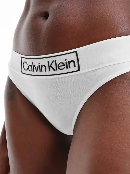 Calvin Klein Reimagine Heritage Bikini Briefs White