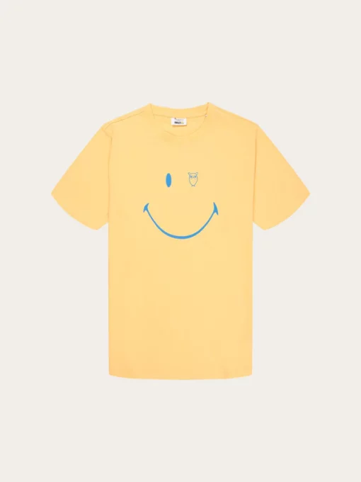 Knowledge Cotton Apparel X SMILEY® Smiley T-shirt Junior Impala