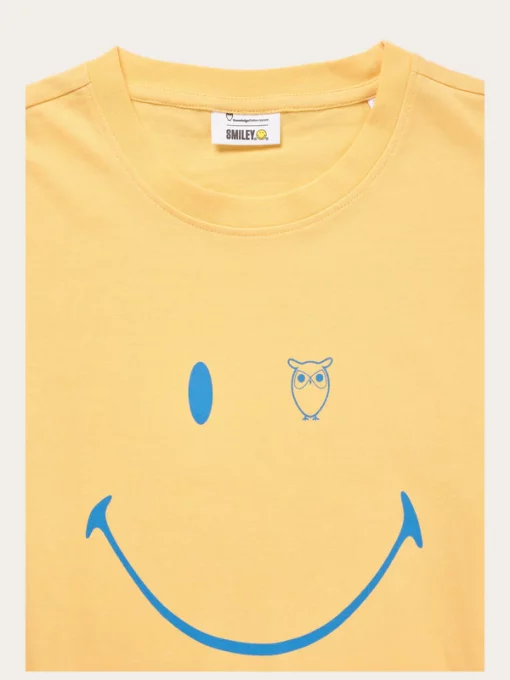 Knowledge Cotton Apparel X SMILEY® Smiley T-shirt Junior Impala