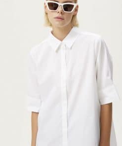 Gestuz Avaligz ss Shirt Bright White
