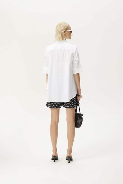 Gestuz Avaligz ss Shirt Bright White