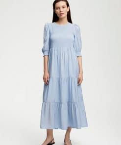 Gestuz Morianagz Solid Dress Xenon Blue