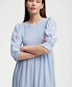 Gestuz Morianagz Solid Dress Xenon Blue