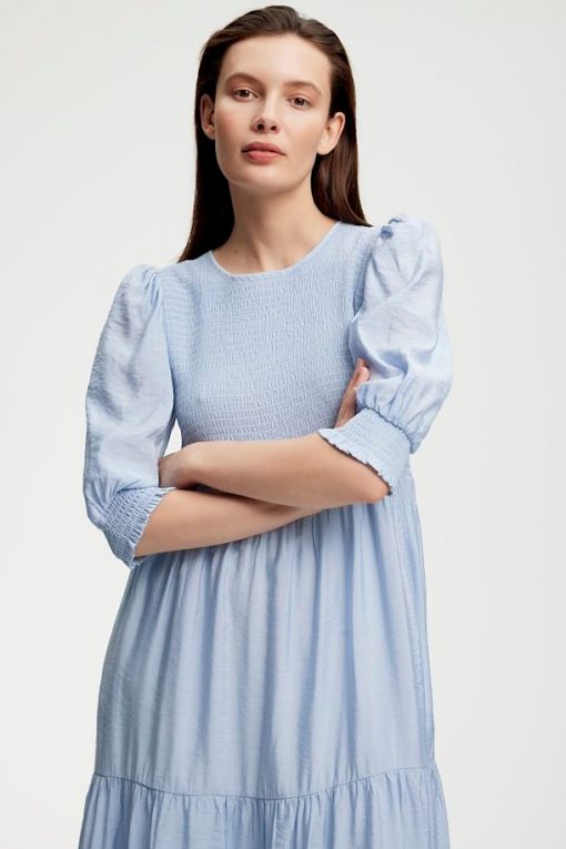 Gestuz Morianagz Solid Dress Xenon Blue