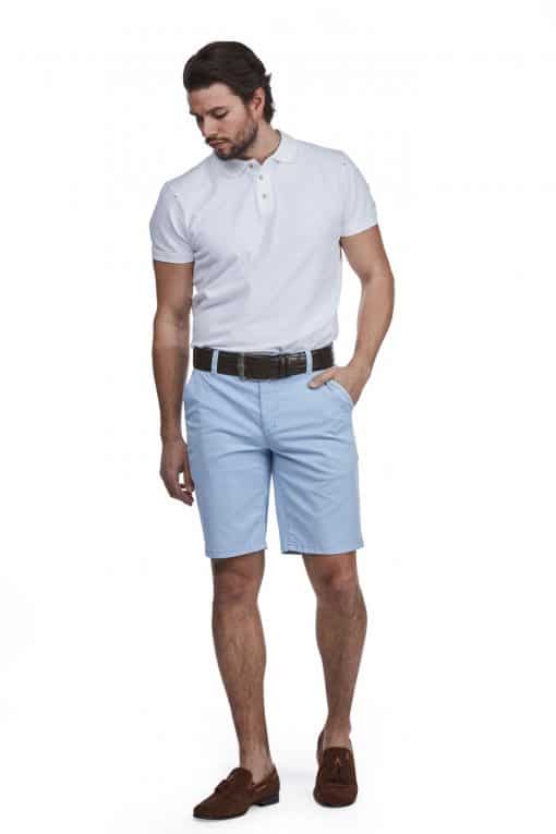 Hansen & Jacob Classic Chino Shorts Light Blue