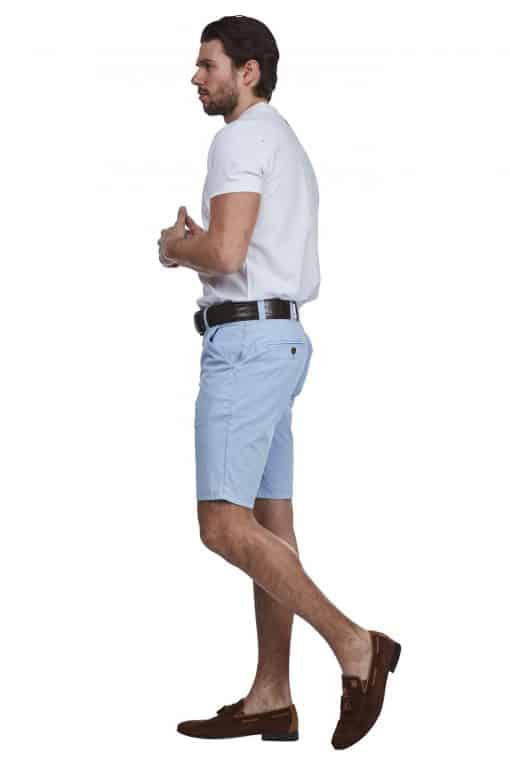 Hansen & Jacob Classic Chino Shorts Light Blue