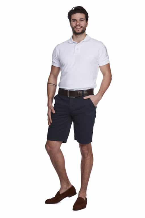 Hansen & Jacob Classic Chino Shorts Navy
