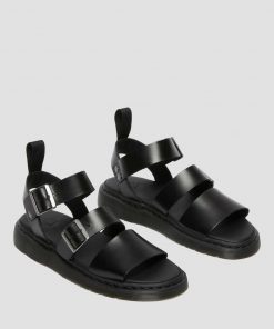 Dr. Martens Gryphon Sandals Black Brando