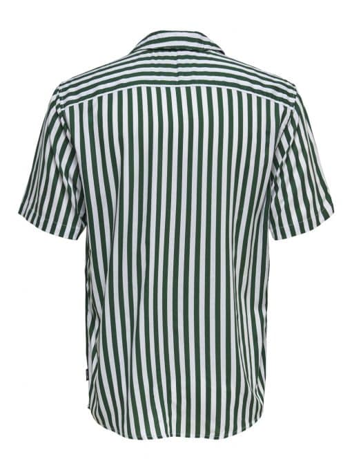 Only & Sons Wayne Life Viscose Shirt Green