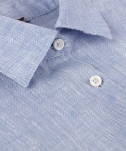 Stenströms Sofie Linen Shirt Light Blue