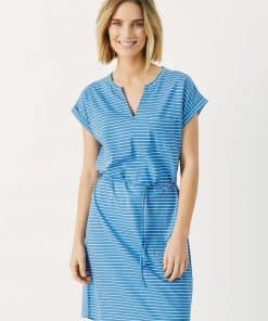 Part Two Ilima Stripe Dress Riviera Stripe