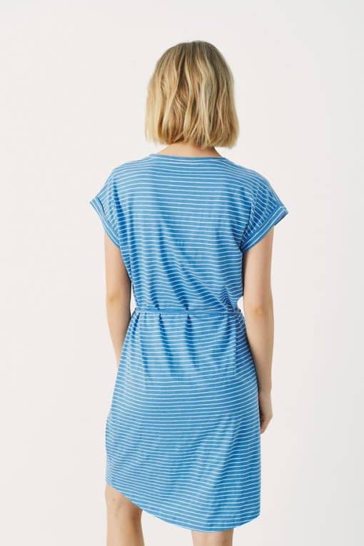 Part Two Ilima Stripe Dress Riviera Stripe