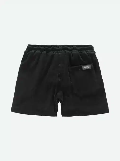 OAS Black Terry Shorts