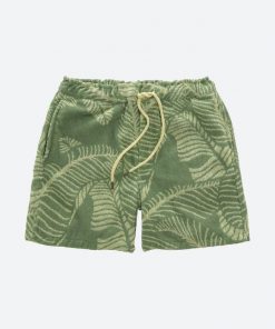 OAS Banana Leaf Terry Shorts