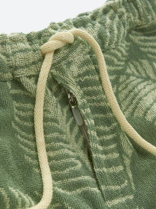 OAS Banana Leaf Terry Shorts