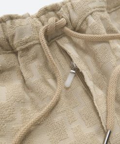 OAS Beige Machu Terry Shorts