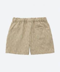 OAS Beige Machu Terry Shorts