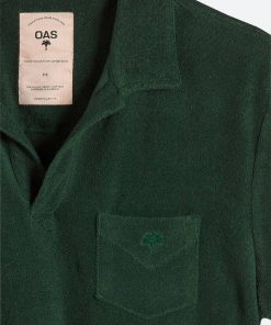 OAS Green Polo Terry Shirt