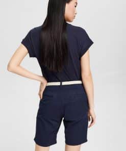 Esprit Cotton Shorts Navy