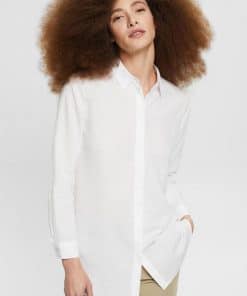 Esprit Linen Shirt White