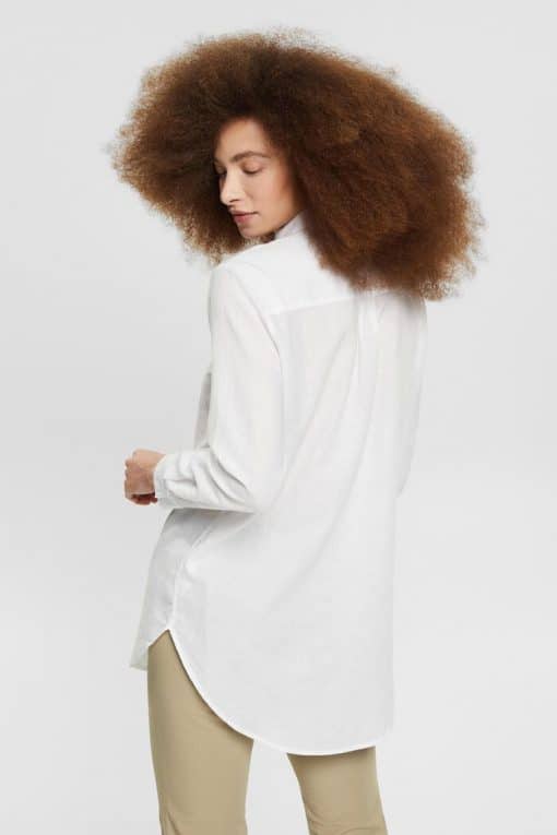 Esprit Linen Shirt White